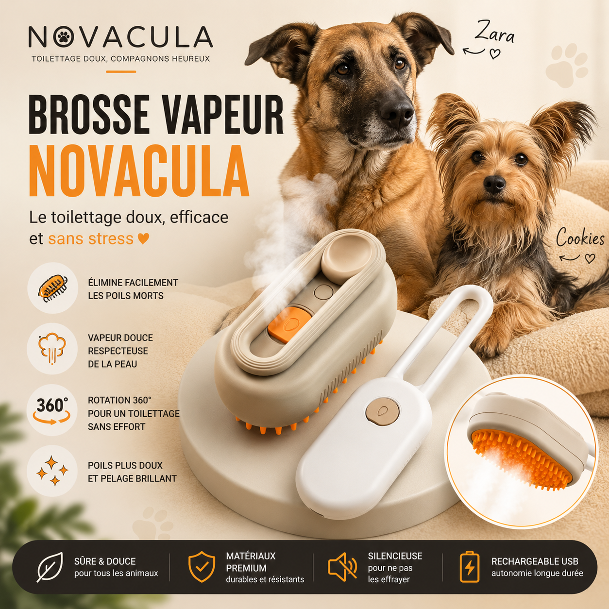 Brosse Vapeur Novacula